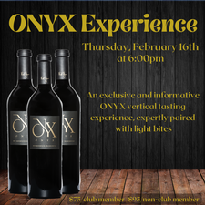 ONYX Tasting | Club